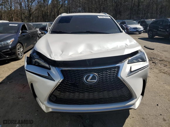 2015 Lexus NX 200t with VIN JTJYARBZ2F2021569, listed as a Copart auction lot 47201235 with 131,931 mi miles and Salvage Title. Bid and sale history available at carsss.com. Image 5.