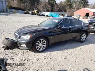 2015 Infiniti Q50 Premium с VIN JN1BV7AR4FM392002, выставлен на аукционе Copart как лот 87451244 с пробегом 84 351 миль миль и Списание • Salvage title. История ставок и продаж доступна на DreamBid. Изображение 1.