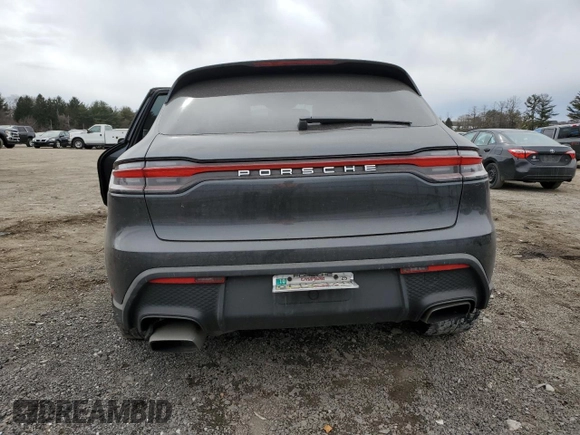 2022 Porsche Macan with VIN WP1AA2A54NLB10898, listed as a Copart auction lot 46875015 with Not Provided miles and Salvage Title. Bid and sale history available at DreamBid. Image 6.