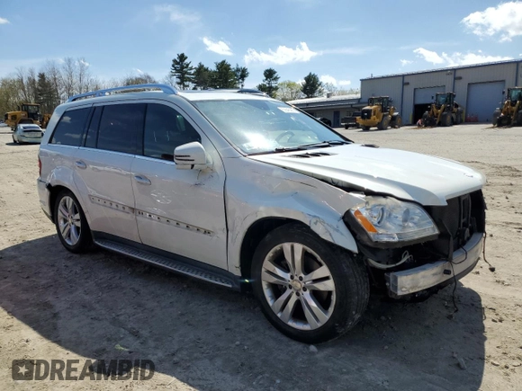 2011 Mercedes-Benz GL 450 with VIN 4JGBF7BE3BA732737, listed as a Copart auction lot 53545985 with 171,257 mi miles and Clean Title. Bid and sale history available at DreamBid. Image 4.