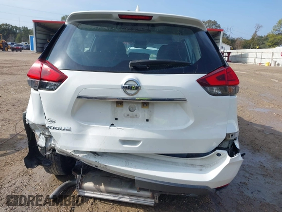2017 Nissan Rogue S with VIN KNMAT2MT1HP593592, listed as a IAAI auction lot 41190105 with 85,442 mi miles and . Bid and sale history available at DreamBid. Image 16.