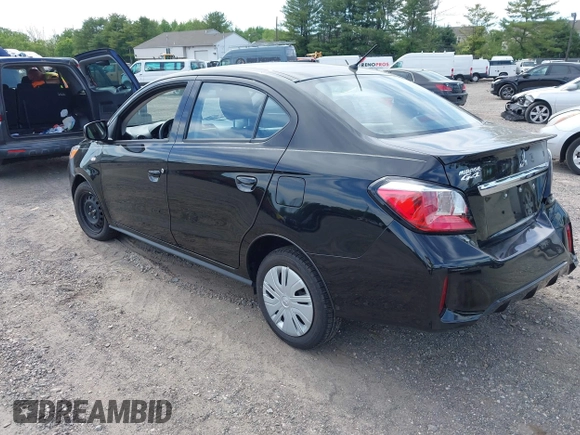 2024 Mitsubishi Mirage ES with VIN ML32FUFJ8RHF09286, listed as a IAAI auction lot 42293974 with 10,939 mi miles and . Bid and sale history available at DreamBid. Image 3.