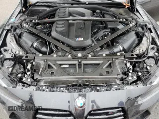2024 BMW M3 Competition xDrive with VIN WBS43AY0XRFT17144, listed as a Copart auction lot 60822865 with 34,710 mi miles and Salvage title. Bid and sale history available at DreamBid. Image 11.