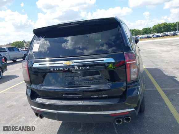 2023 Chevrolet Suburban Premier with VIN 1GNSCFKD3PR342574, listed as a IAAI auction lot 40506276 with 45,644 mi miles. Bid and sale history available at carsss.com. Image 17.