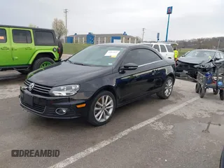 2014 Volkswagen Eos Komfort with VIN WVWBW8AH4EV007229, listed as a IAAI auction lot 41894160 with 66,984 mi miles and . Bid and sale history available at DreamBid. Image 17.