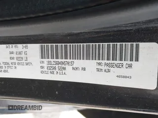 2009 Dodge Avenger SXT with VIN 1B3LC56B49N570157, listed as a IAAI auction lot 41796122 with 164,571 mi miles. Bid and sale history available at carsss.com. Image 9.