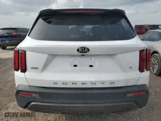 2021 Kia Sorento S with VIN 5XYRLDLC7MG030138, listed as a Copart auction lot 48244465 with 57,480 mi miles and Salvage Title. Bid and sale history available at carsss.com. Image 6.