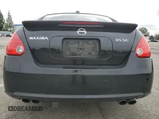 2008 Nissan Maxima SE with VIN 1N4BA41E38C809788, listed as a Copart auction lot 55996735 with Not provided miles and Salvage title. Bid and sale history available at DreamBid. Image 6.