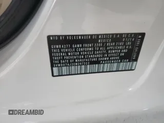 2014 Volkswagen Jetta Sedan SE w/Connectivity with VIN 3VWD07AJ2EM267322, listed as a Copart auction lot 88842615 with 116,141 mi miles and Salvage Title. Bid and sale history available at carsss.com. Image 13.