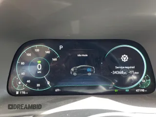 2021 Hyundai Sonata Hybrid Limited with VIN KMHL54JJ1MA031377, listed as a Copart auction lot 37997353 with 47,198 mi miles. Bid and sale history available at carsss.com. Image 9.