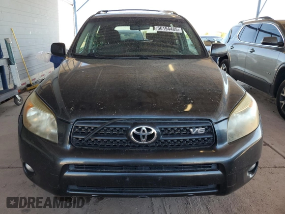 2008 Toyota RAV4 Sport with VIN JTMZK32V686015171, listed as a Copart auction lot 56194485 with 167,889 mi miles and Salvage title. Bid and sale history available at DreamBid. Image 5.