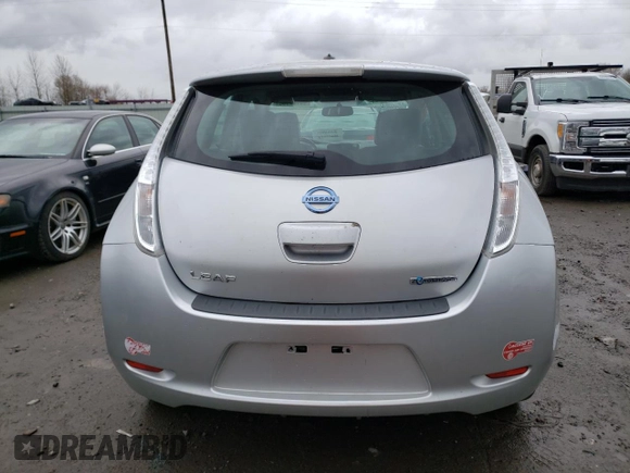 2017 Nissan LEAF SL with VIN 1N4BZ0CP0HC304470, listed as a Copart auction lot 46133353 with 51,759 mi miles. Bid and sale history available at carsss.com. Image 6.