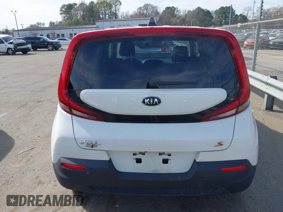 2020 Kia Soul S with VIN KNDJ23AU9L7043216, listed as a IAAI auction lot 41842726 with 97,170 mi miles and . Bid and sale history available at DreamBid. Image 16.