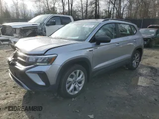 2023 Volkswagen Taos S с VIN 3VVFX7B20PM350279, выставлен на аукционе Copart как лот 86910324 с пробегом 32 445 миль миль и Списание • Salvage title. История ставок и продаж доступна на DreamBid. Изображение 1.