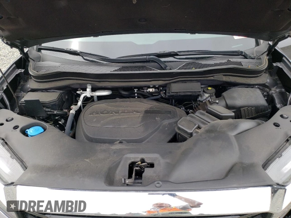 2021 Honda Ridgeline RTL-E with VIN 5FPYK3F71MB016967, listed as a Copart auction lot 53371544 with 34,382 mi miles and Salvage title. Bid and sale history available at DreamBid. Image 13.