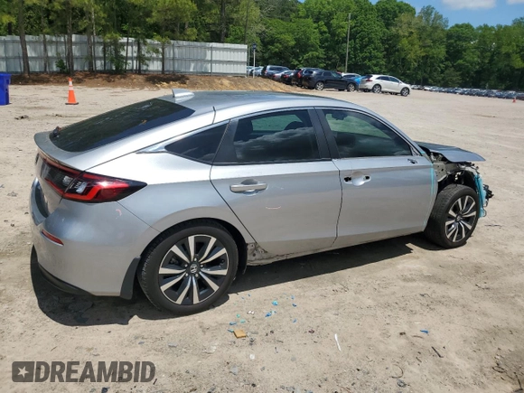 2023 Honda Civic EX-L z VIN 19XFL1H73PE000732, wystawiony jako Copart lot #53978645 z przebiegiem 18 732 mil mil oraz Szkoda całkowita • Salvage title. Historia ofert i sprzedaży dostępna na DreamBid. Obrazek 3.