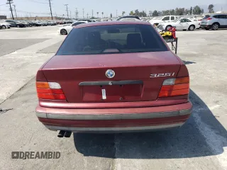 1995 BMW 3 Series 325i with VIN WBACB3324SFE24027, listed as a Copart auction lot 72361214 with 237,096 mi miles and Salvage Title. Bid and sale history available at carsss.com. Image 6.