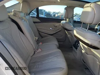 2018 Mercedes-Benz S 560 with VIN WDDUG8DB0JA380210, listed as a Copart auction lot 42858285 with 111,984 mi miles and Salvage Title. Bid and sale history available at carsss.com. Image 11.