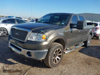 2008 Ford F-150 XLT with VIN 1FTPW12V18KB96106, listed as a IAAI auction lot 41661206 with NaN miles. Bid and sale history available at carsss.com. Image 19.