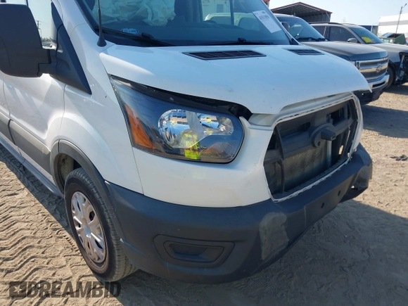 2020 Ford Transit Cargo with VIN 1FTBR1C80LKB70535, listed as a IAAI auction lot 41511858 with 76,085 mi miles and . Bid and sale history available at DreamBid. Image 18.