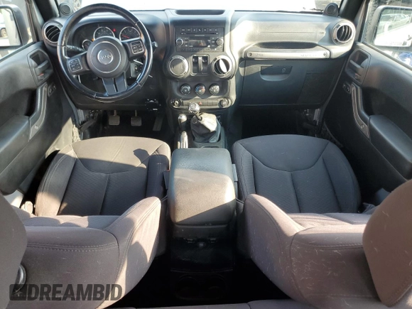 2013 Jeep Wrangler Sport with VIN 1C4AJWAG7DL635639, listed as a Copart auction lot 67182975 with 101,576 mi miles and Clean title. Bid and sale history available at DreamBid. Image 8.