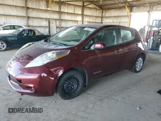 2016 Nissan LEAF S with VIN 1N4AZ0CP0GC301062, listed as a Copart auction lot 46552225 with 101,079 mi miles and Clean Title. Bid and sale history available at carsss.com. Image 1.