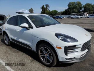 2021 Porsche Macan with VIN WP1AA2A54MLB13010, listed as a Copart auction lot 61052585 with 25,738 mi miles and Salvage title. Bid and sale history available at DreamBid. Image 4.
