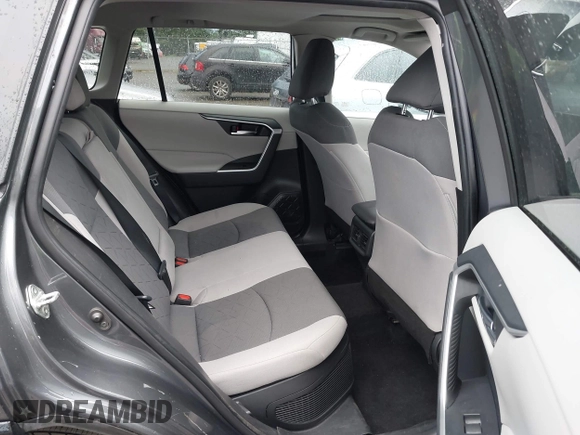2021 Toyota RAV4 Hybrid XSE with VIN 2T3E6RFV4MW004081, listed as a IAAI auction lot 42300195 with 63,238 mi miles and . Bid and sale history available at DreamBid. Image 8.