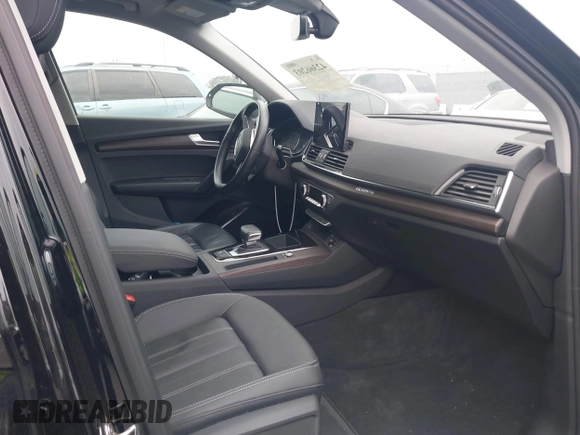2023 Audi Q5 Premium with VIN WA1ABAFY2P2069296, listed as a IAAI auction lot 42366203 with 14,808 mi miles and . Bid and sale history available at DreamBid. Image 5.