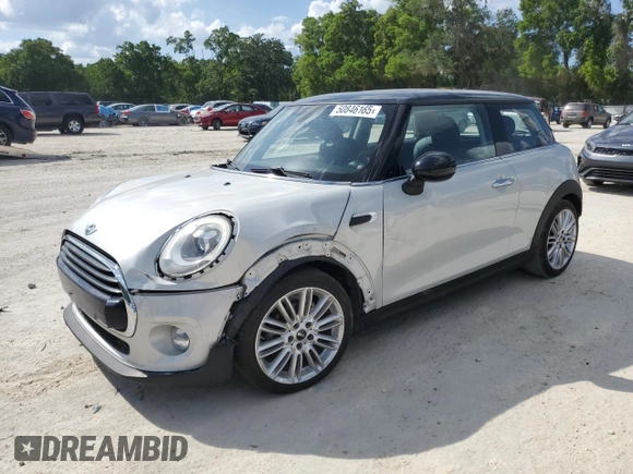 2018 MINI Hardtop Cooper with VIN WMWXP5C5XJ2G62933, listed as a Copart auction lot 50846165 with 25,875 mi miles and Salvage title. Bid and sale history available at DreamBid. Image 1.