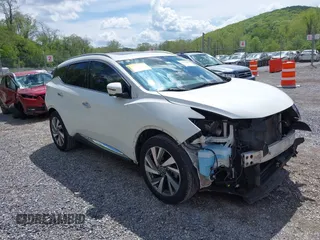 2019 Nissan Murano S with VIN 5N1AZ2MJ8KN118498, listed as a IAAI auction lot 42177418 with 75,192 mi miles and . Bid and sale history available at carsss.com. Image 1.