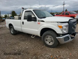 2013 Ford F-250 XL with VIN 1FTBF2A65DEA63805, listed as a Copart auction lot 63109464 with 199,691 mi miles and Salvage Title. Bid and sale history available at DreamBid. Image 4.