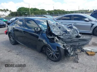 2016 Lexus IS 200t with VIN JTHBA1D22G5016073, listed as a IAAI auction lot 41905182 with Not Provided miles and . Bid and sale history available at DreamBid. Image 1.
