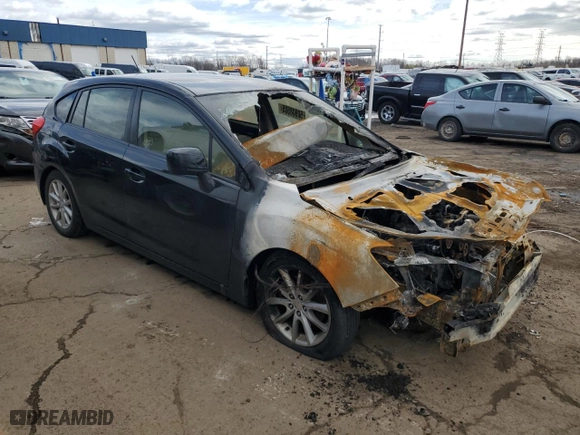 2014 Subaru Impreza Wagon 2.0i Premium with VIN JF1GPAC66E8226607, listed as a Copart auction lot 50908505 with 0 mi miles and Clean Title. Bid and sale history available at carsss.com. Image 4.