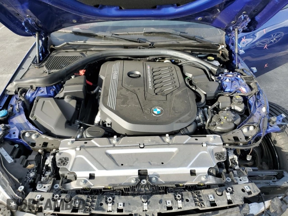 2022 BMW 2 Series M240i xDrive with VIN 3MW53CM01N8C60748, listed as a Copart auction lot 38973824 with 33,447 mi miles. Bid and sale history available at carsss.com. Image 11.