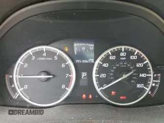 2016 Acura RDX Technology with VIN 5J8TB3H58GL013792, listed as a Copart auction lot 48191155 with 56,715 mi miles and Salvage Title. Bid and sale history available at DreamBid. Image 9.
