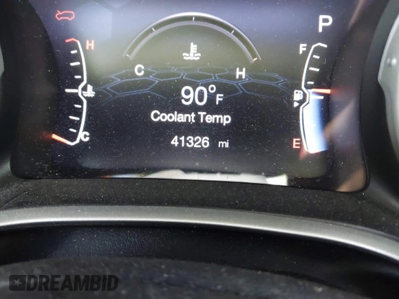 2021 Jeep Compass Latitude with VIN 3C4NJCBB7MT580777, listed as a IAAI auction lot 41813784 with 41,326 mi miles and . Bid and sale history available at DreamBid. Image 15.