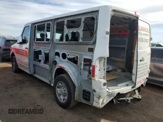 2018 Nissan NV SV with VIN 1N6AF0KY8JN805784, listed as a Copart auction lot 42142805 with 115,962 mi miles and Salvage Title. Bid and sale history available at carsss.com. Image 2.