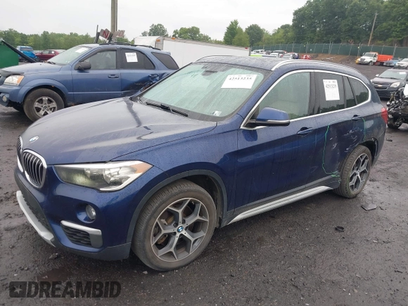 2018 BMW X1 xDrive28i with VIN WBXHT3C32J5L33213, listed as a IAAI auction lot 42513235 with 75,918 mi miles and . Bid and sale history available at DreamBid. Image 17.
