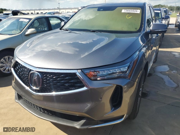 2022 Acura RDX w/Technology Package with VIN 5J8TC1H58NL006209, listed as a Copart auction lot 73665934 with 16,031 mi miles and Non Repairable. Bid and sale history available at carsss.com. Image 5.