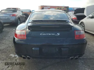 2007 Porsche 911 Carrera S with VIN WP0AB29927S730177, listed as a Copart auction lot 73738504 with 0 mi miles and Non Repairable. Bid and sale history available at carsss.com. Image 6.