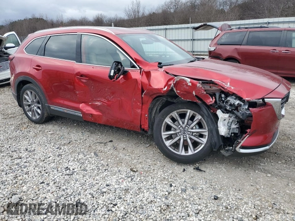 2021 Mazda CX-9 Grand Touring z VIN JM3TCADYXM0512789, wystawiony jako Copart lot #86926704 z przebiegiem 33 578 mil mil oraz Szkoda całkowita • Salvage title. Historia ofert i sprzedaży dostępna na DreamBid. Obrazek 4.