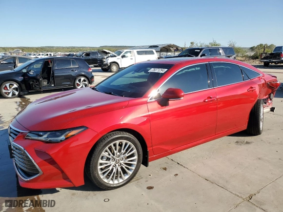 2022 Toyota Avalon Limited with VIN 4T1DZ1FB7NU086294, listed as a Copart auction lot 76071294 with 34,430 mi miles and Salvage Title. Bid and sale history available at carsss.com. Image 1.