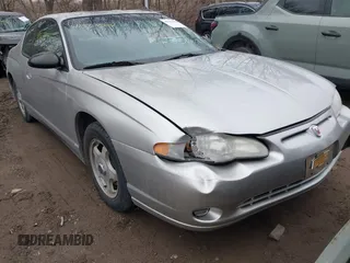 2005 Chevrolet Monte Carlo LS with VIN 2G1WW12E459212882, listed as a IAAI auction lot 41564084 with 238,585 mi miles. Bid and sale history available at carsss.com. Image 1.