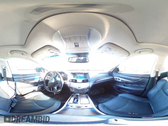 2012 Infiniti M Hybrid with VIN JN1EY1AP8CM910933, listed as a Copart auction lot 46451185 with 157,049 mi miles and Salvage title. Bid and sale history available at DreamBid. Image 13.