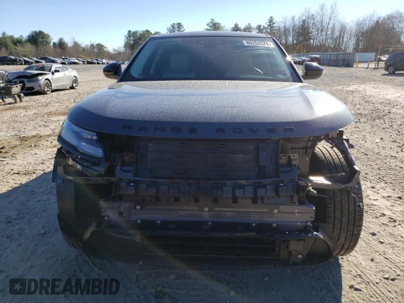 2024 Land Rover Range Rover Velar S with VIN SALYJ2EX6RA391625, listed as a Copart auction lot 80262574 with 3,706 mi miles and Salvage Title. Bid and sale history available at DreamBid. Image 5.