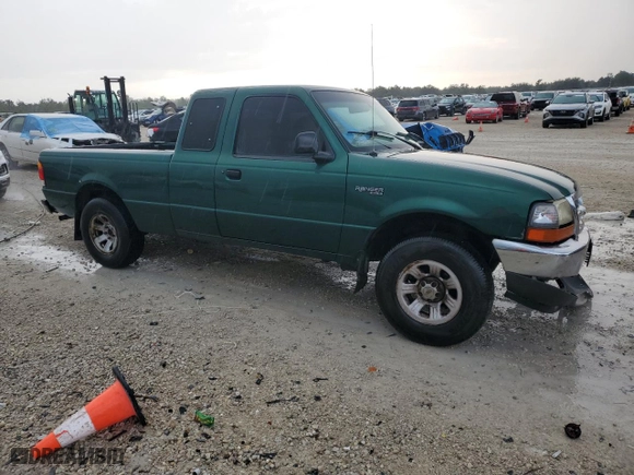 1999 Ford Ranger XL with VIN 1FTYR14C4XTA28086, listed as a Copart auction lot 74068354 with 266,853 mi miles and Non Repairable. Bid and sale history available at carsss.com. Image 4.