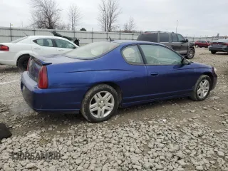 2007 Chevrolet Monte Carlo LT with VIN 2G1WK15K979370926, listed as a Copart auction lot 84614024 with 130,684 mi miles and Clean Title. Bid and sale history available at carsss.com. Image 3.