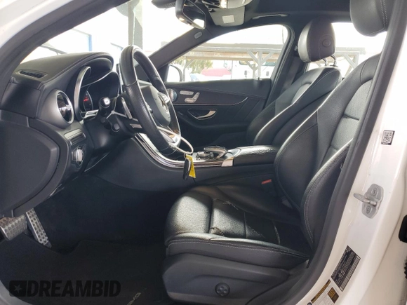 2016 Mercedes-Benz C 300 with VIN 55SWF4JBXGU104229, listed as a Copart auction lot 51165555 with 148,909 mi miles and Salvage Title. Bid and sale history available at carsss.com. Image 7.