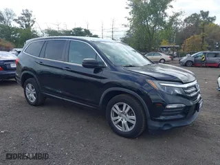 2016 Honda Pilot LX with VIN 5FNYF6H16GB095208, listed as a IAAI auction lot 40512118 with 150,280 mi miles. Bid and sale history available at carsss.com. Image 1.